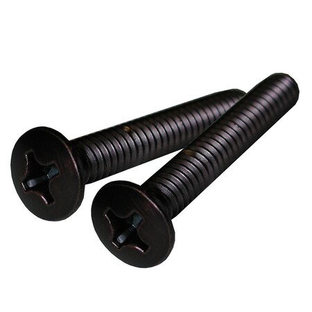 Jones Stephens Old World Bronze Overflow Plate Screws T0521WB